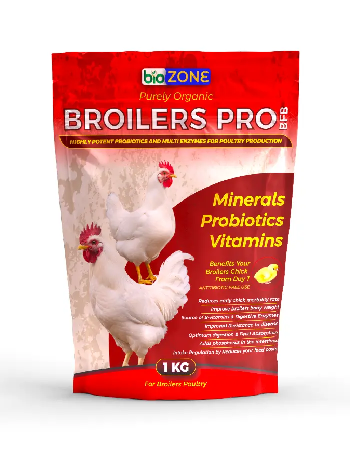Broilers Pro-BFB, Broiler Growth Promoter, Broiler Booster Formula, Broiler Booster, Broiler Multi-Vitamin, Broiler Natural Immune Booster, Broiler Vitamin Booster, Broiler Feeds, Poultry Vitamin Booster, Broiler Chicken Fattening Booster, Weight Gain Supplements